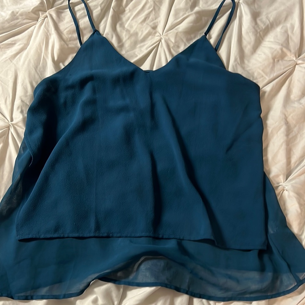 Beautiful blouse turquoise color